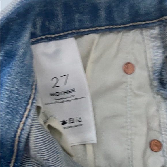 Mother- High Waisted Hiker Hover Jeans in Innerspace 27 - Picture 13 of 14